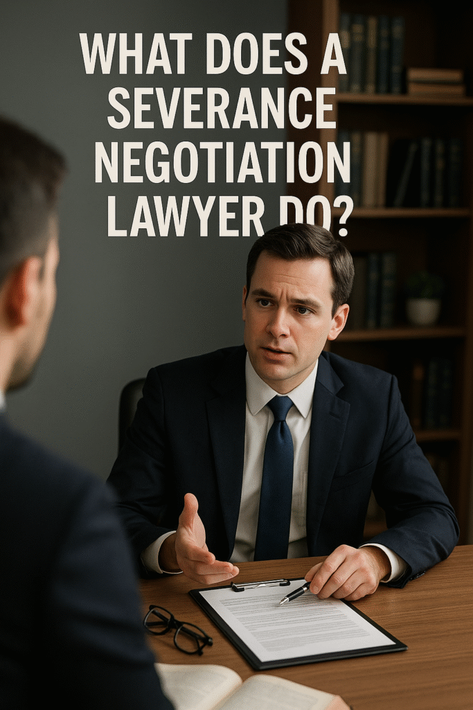 severance negotiation lawyer